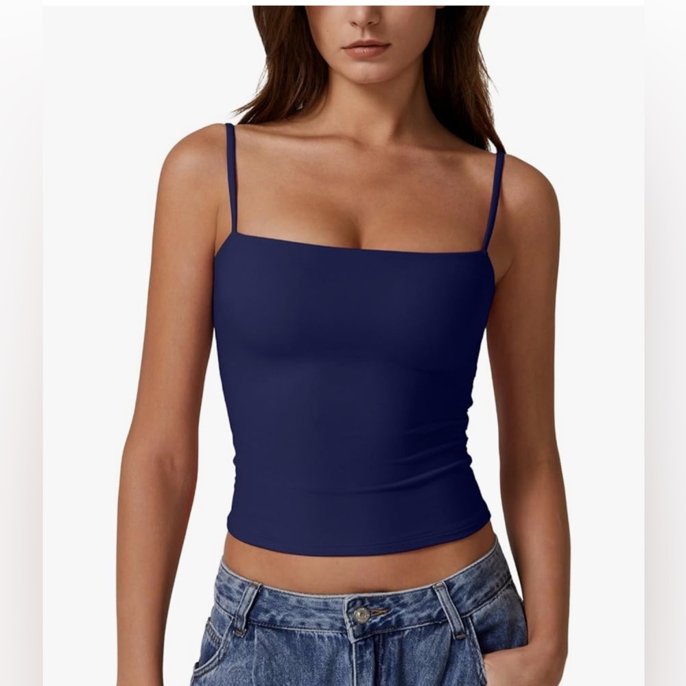 NWT BLUE CAMISOLE-S - Picture 3 of 12
